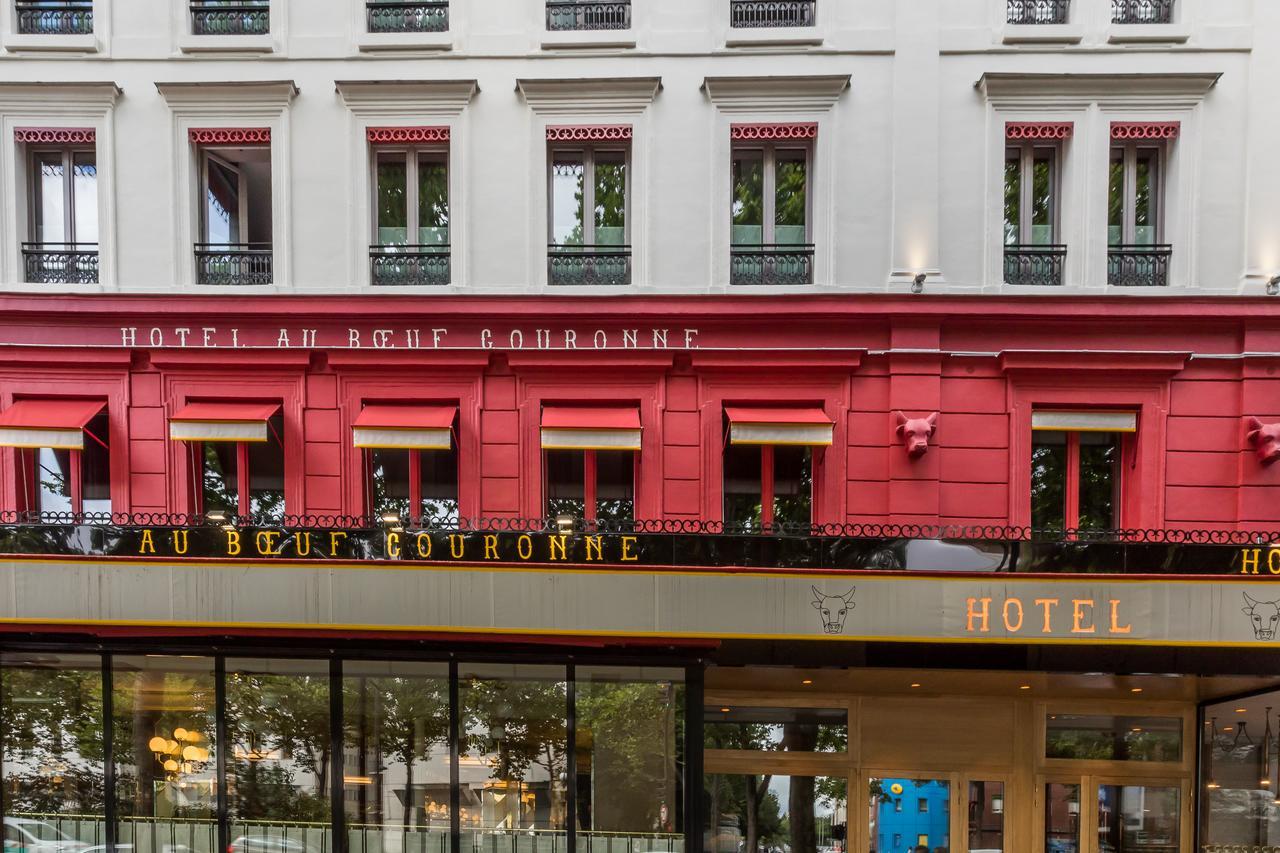 Hotel Restaurant Au Boeuf Couronne Paris Bagian luar foto